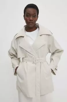Тренч Answear Lab, бежевый