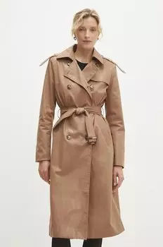 Тренч Answear.Lab, бежевый