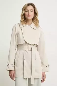 Тренч Answear.Lab, бежевый