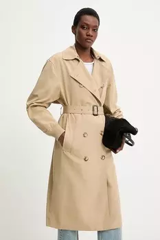 Тренч Answear.Lab, бежевый