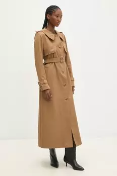 Тренч Answear.Lab, бежевый