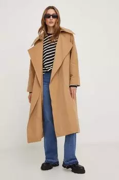 Тренч Answear Lab, коричневый
