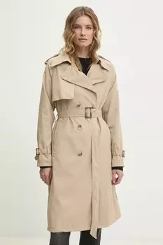 Тренч Answear.Lab, коричневый