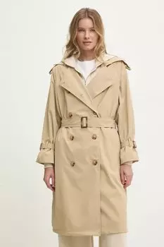 Тренч Answear.Lab, коричневый