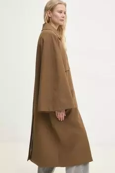 Тренч Answear.Lab, коричневый