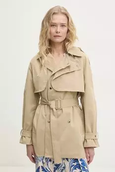 Тренч Answear.Lab, коричневый