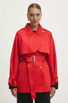 Тренч Answear Lab, красный