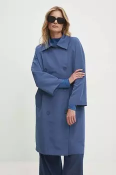 Тренч Answear Lab, синий
