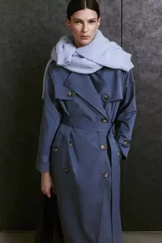 Тренч Answear.Lab, синий