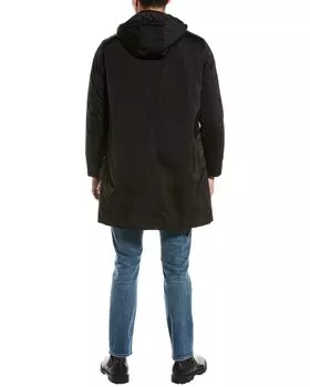 Тренч Armani Exchange, черный