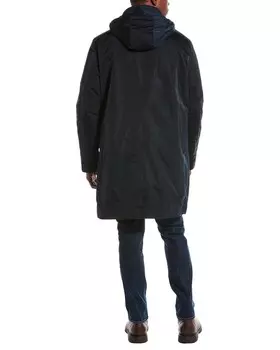 Тренч Armani Exchange, синий