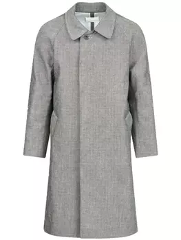 Тренч Beetle Maison Margiela, серый