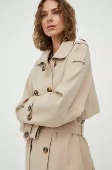 Тренч Bells Bruuns Bazaar, бежевый