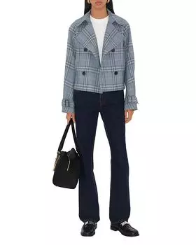 Тренч Burberry, серый