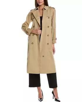 Тренч Burberry Waterloo Heritage, бежевый