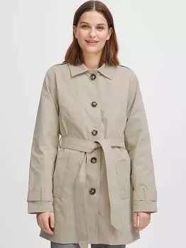 Тренч byamona B.Young, бежевый