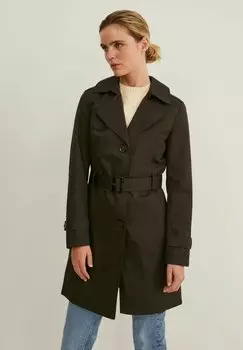 Тренч C&amp;A, зеленый