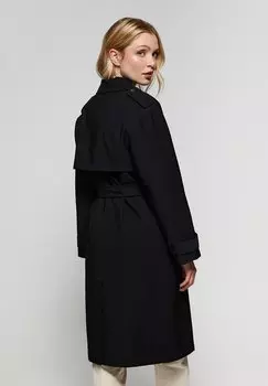 Тренч Celia Polo Club, черный