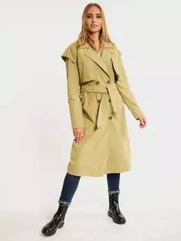 Тренч Dreimaster, зеленый