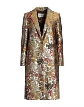 Тренч Dries Van Noten, зеленый