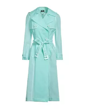 Тренч Elisabetta Franchi, светло-зеленый