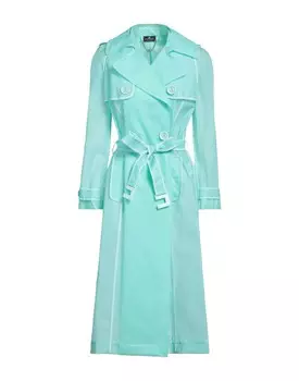 Тренч Elisabetta Franchi, светло-зеленый