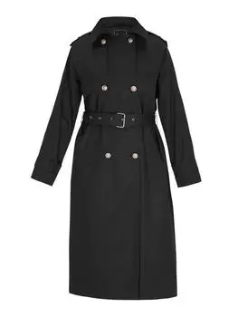 Тренч faina, черный