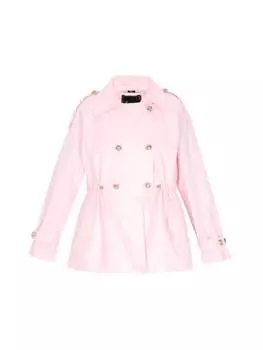 Тренч faina, розовый
