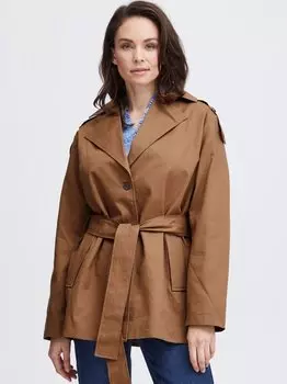 Тренч frnina Fransa, коричневый