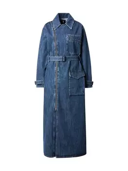 Тренч G-STAR Between-Seasons Coat, синий деним