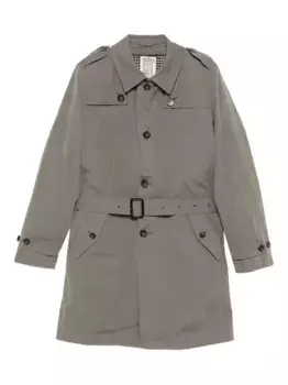 Тренч Gilberto с поясом L'impermeabile, серый