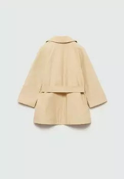 Тренч GISELE Mango Kids, песочный