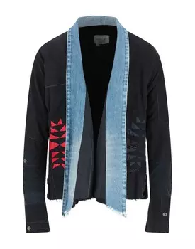 Тренч Greg Lauren, черный