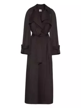 Тренч Jupiter Adam Lippes, коричневый