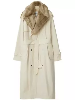 Тренч Kennington Burberry, бежевый
