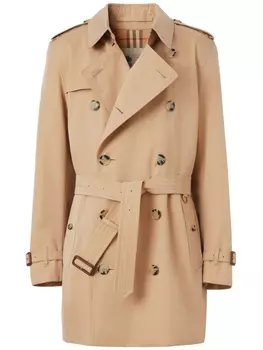 Тренч Kensington Heritage Burberry, бежевый
