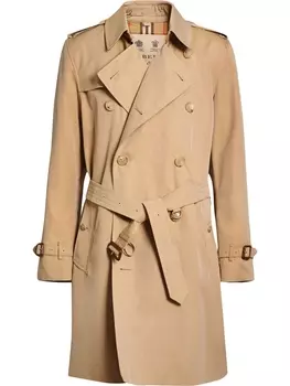 Тренч Kensington Heritage Burberry, бежевый