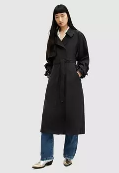 Тренч Kikki AllSaints, черный