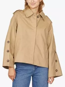 Тренч-куртка dar оверсайз Sisters Point, кэмел