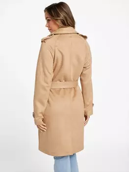 Тренч Leah из искусственной замши Guess Factory, цвет G118