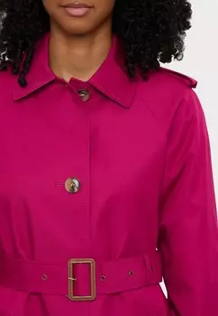 Тренч LINED Ralph Lauren, цвет Fuchsia Berry