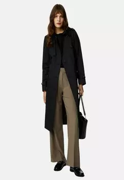 Тренч LONGLINE Marks & Spencer, цвет black
