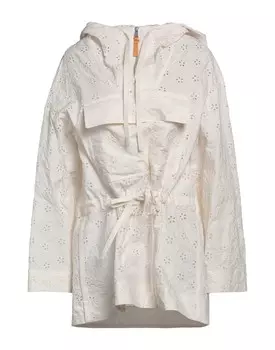 Тренч Moncler, слоновая кость