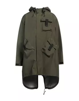 Тренч Moncler, темно-зеленый