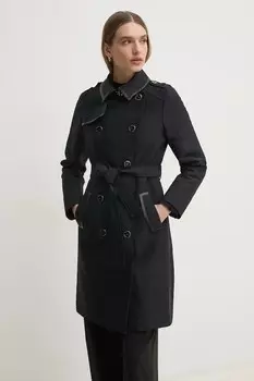 Тренч Morgan, черный