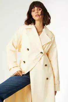 Тренч оверсайз Debenhams, желтый