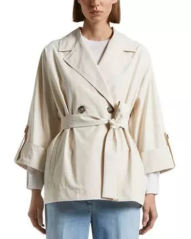 Тренч Peserico, коричневый/бежевый