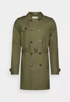 Тренч Pier One, оливковый