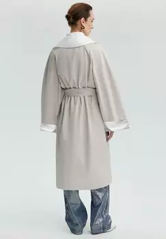 Тренч Raglan Sleeve Oversize Touch Priv, камень