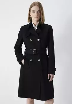 Тренч Regular Fit С Поясом Ipekyol, черный